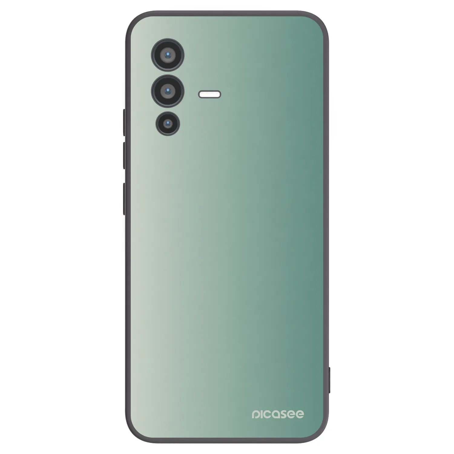 Picasee silikonowe czarne etui na Vivo V23 5G - Misty Sage