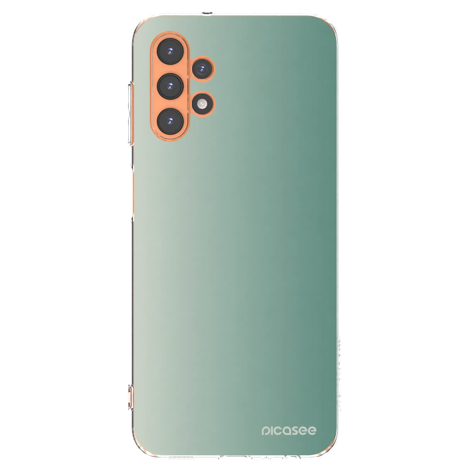 Picasee silikonowe przeźroczyste etui na Samsung Galaxy A13 4G A135 - Misty Sage