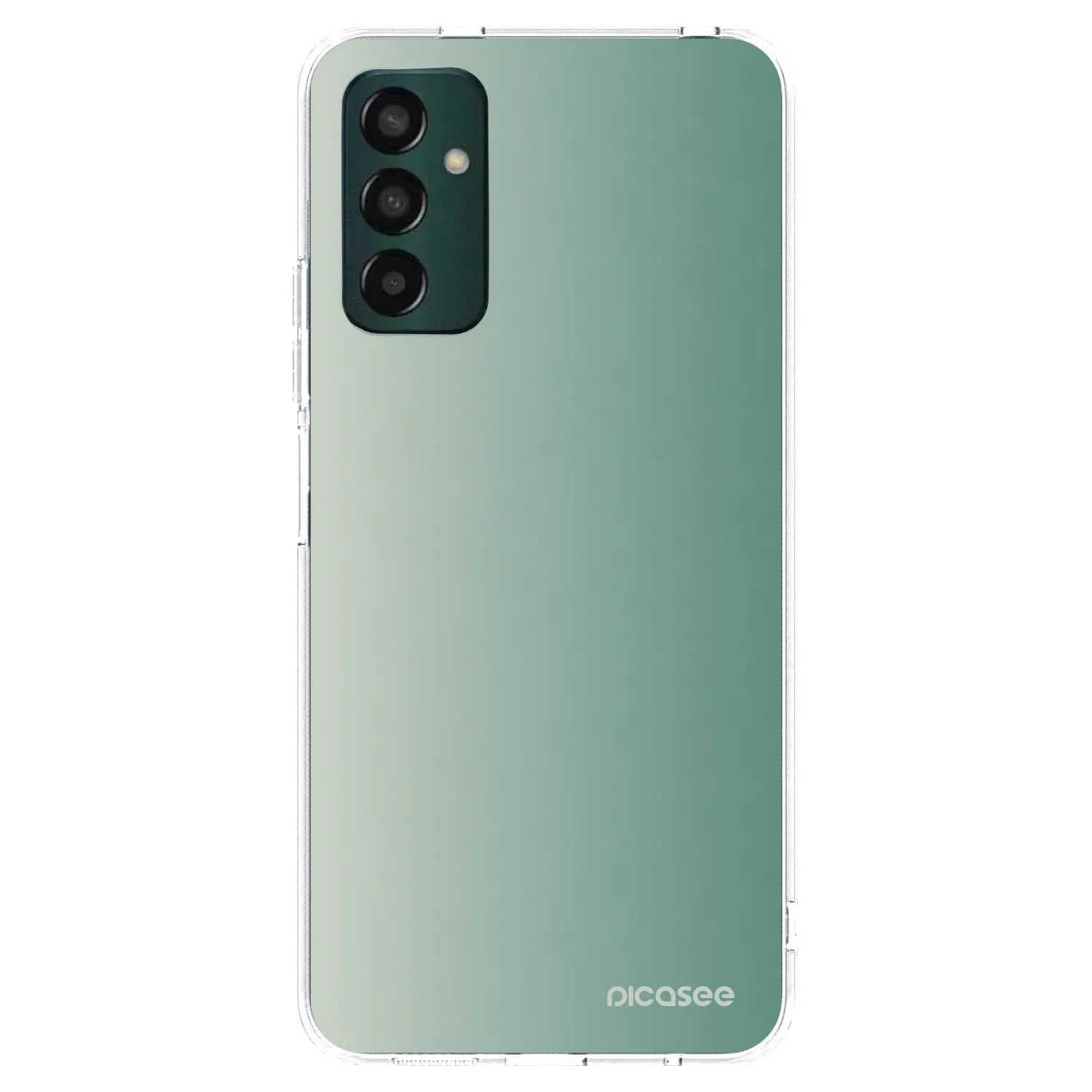 Picasee silikonowe przeźroczyste etui na Samsung Galaxy M23 5G - Misty Sage