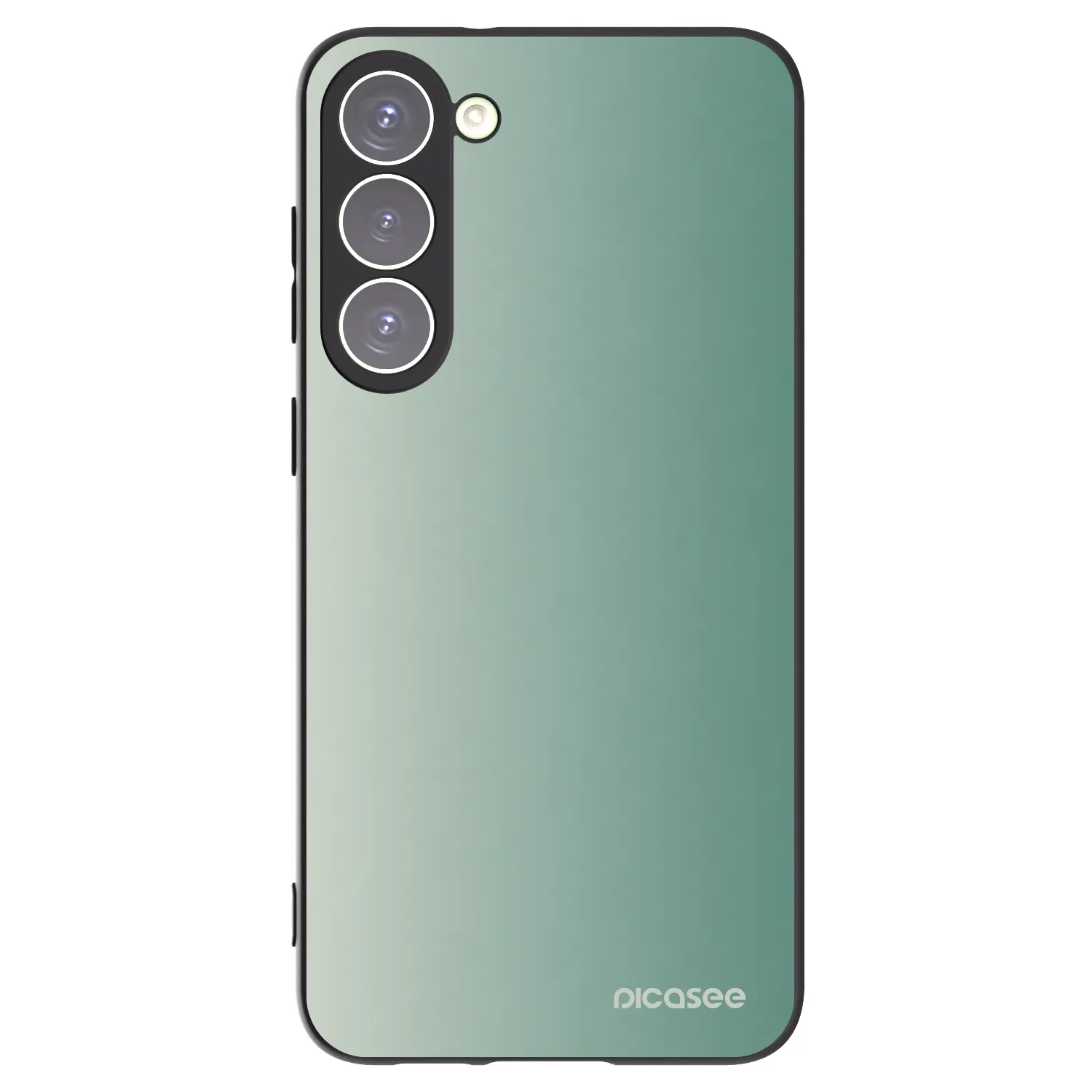 Picasee silikonowe czarne etui na Samsung Galaxy S23+ 5G - Misty Sage