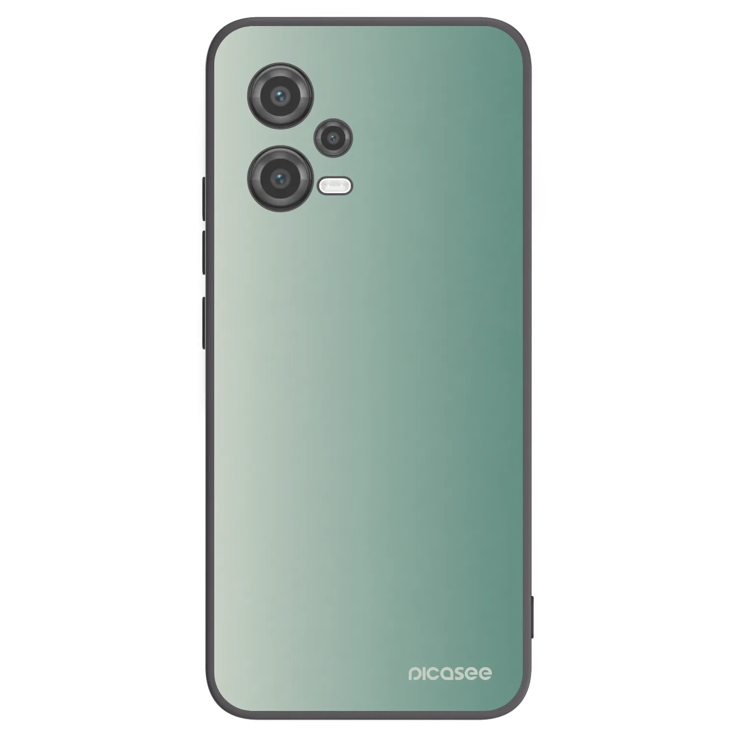 Picasee silikonowe czarne etui na Xiaomi Poco X5 - Misty Sage