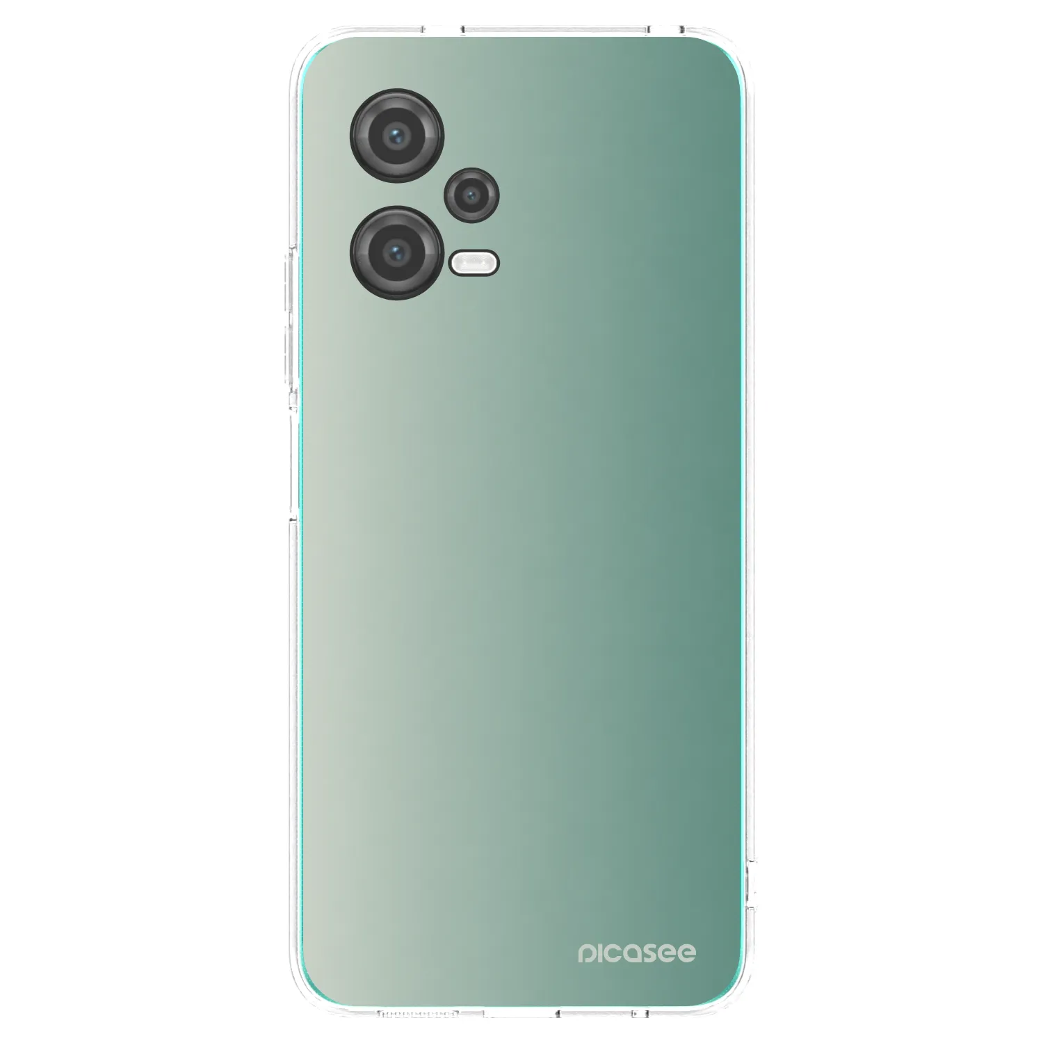 Picasee silikonowe przeźroczyste etui na Xiaomi Poco X5 - Misty Sage