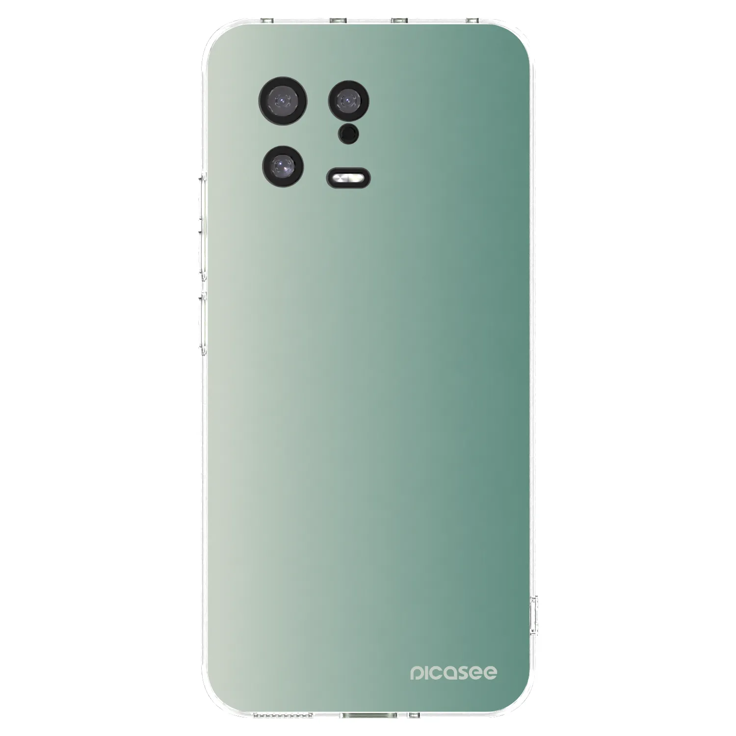 Picasee silikonowe przeźroczyste etui na Xiaomi 13 - Misty Sage