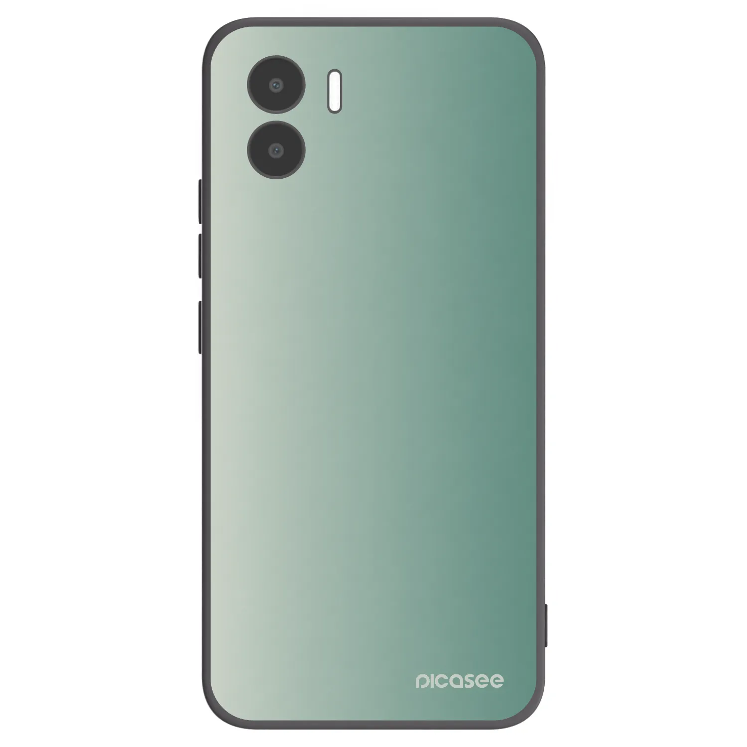 Picasee silikonowe czarne etui na Xiaomi Redmi A2 - Misty Sage