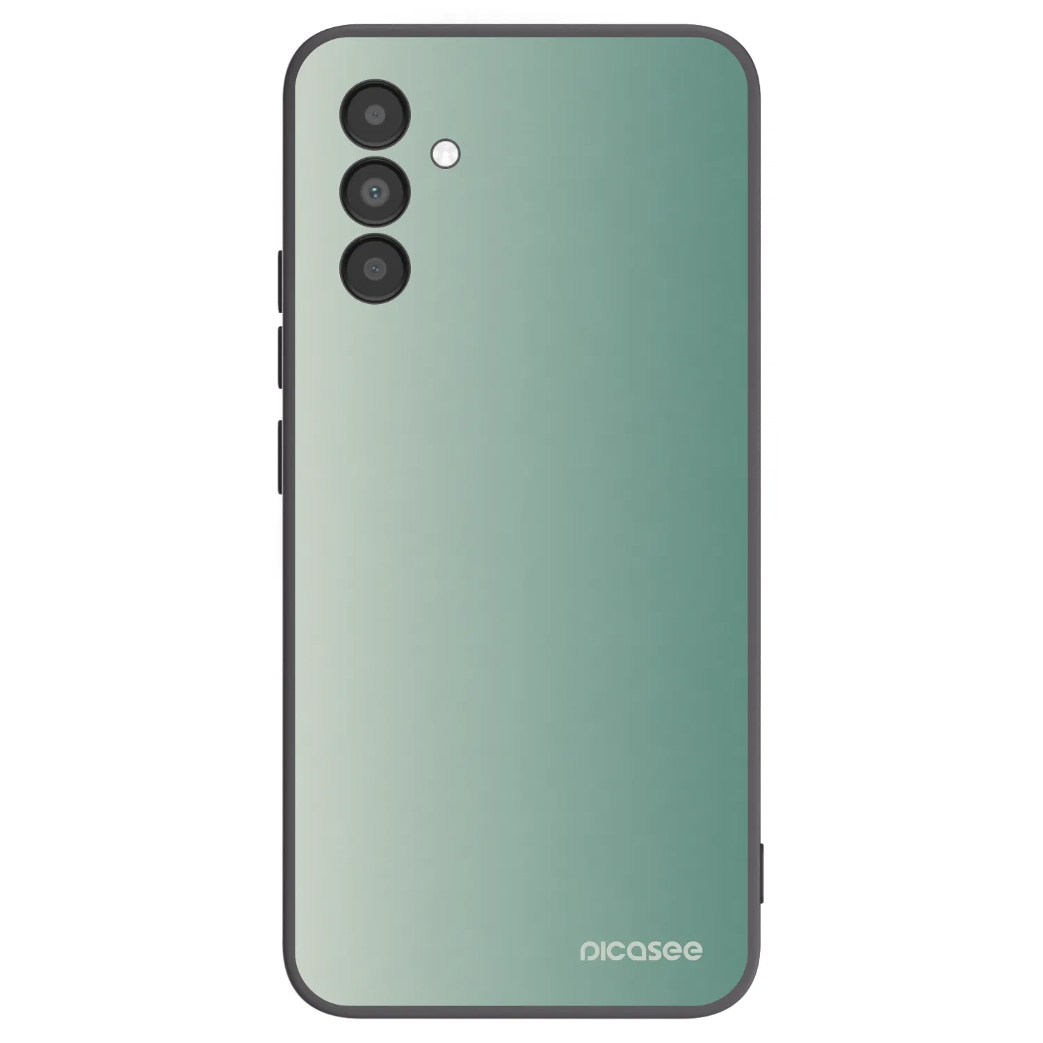 Picasee silikonowe czarne etui na Samsung Galaxy A04s A047F - Misty Sage