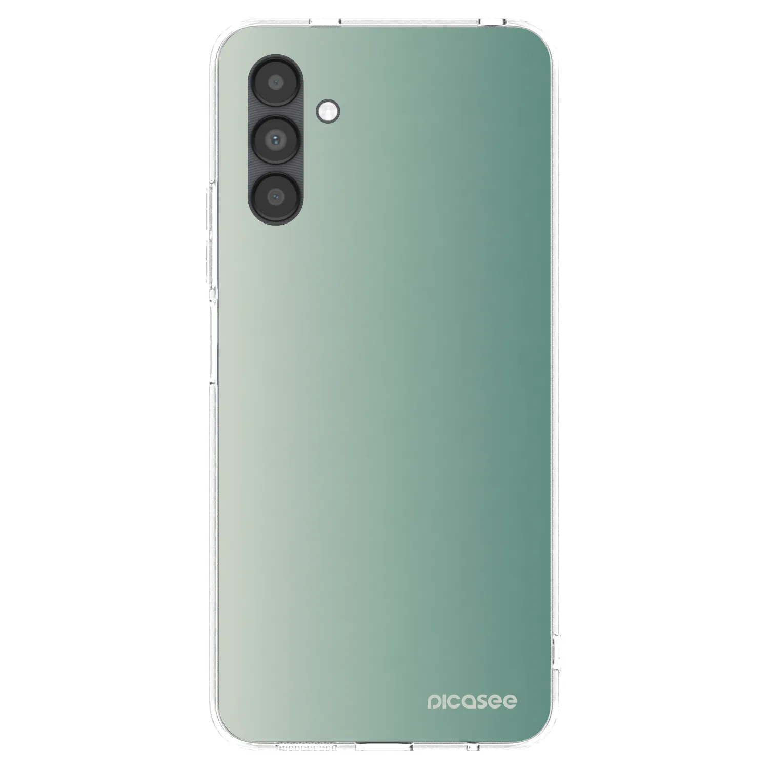 Picasee silikonowe przeźroczyste etui na Samsung Galaxy A04s A047F - Misty Sage