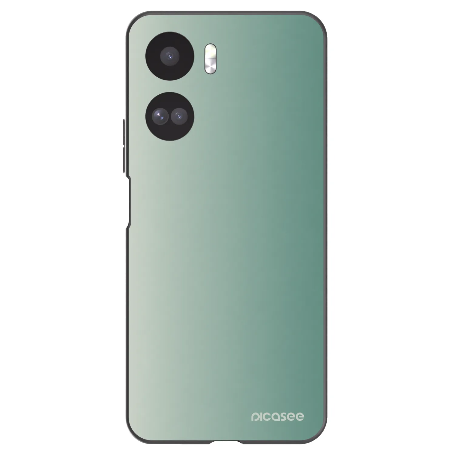Picasee silikonowe czarne etui na Honor 90 Lite 5G - Misty Sage