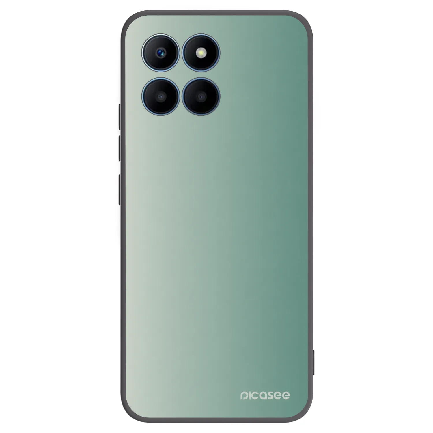 Picasee silikonowe czarne etui na Honor 70 Lite - Misty Sage