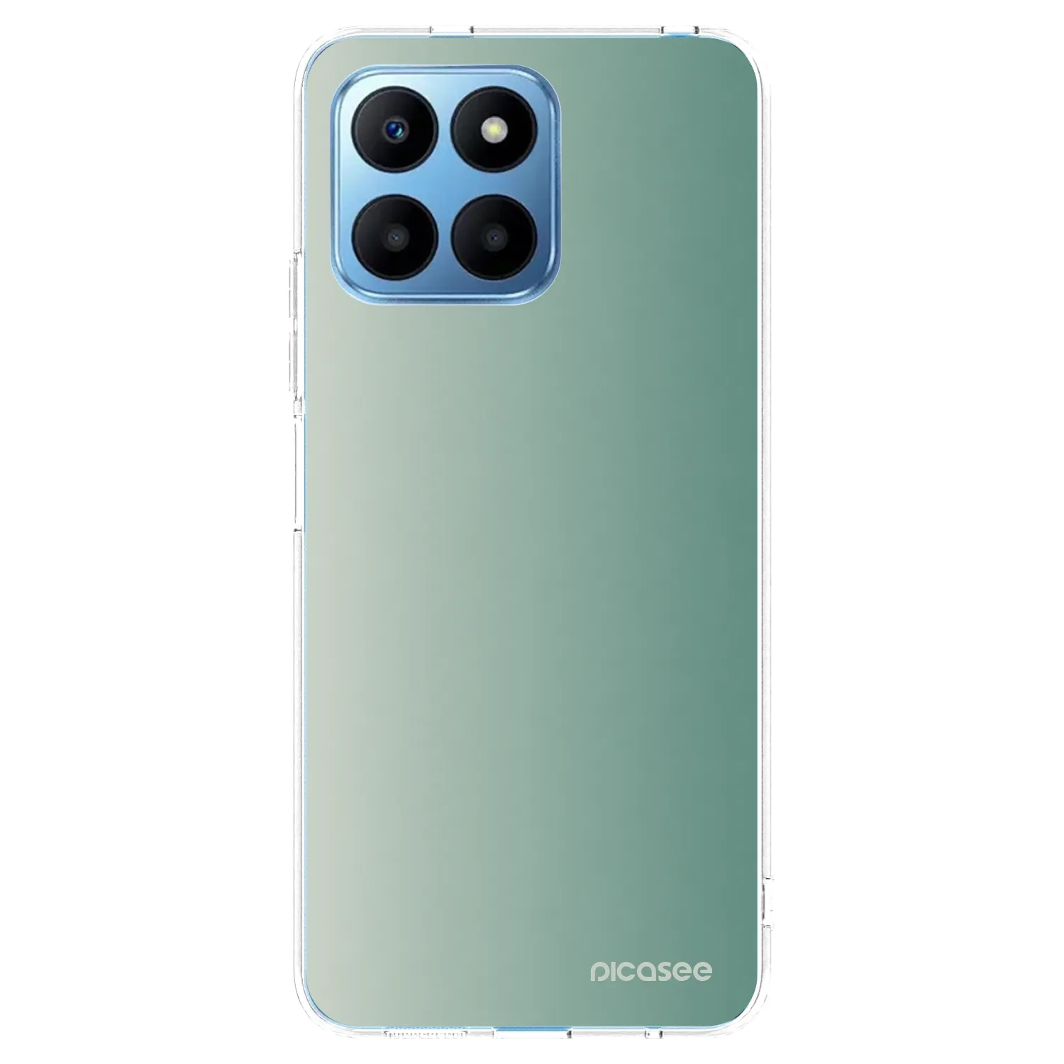 Picasee silikonowe przeźroczyste etui na Honor 70 Lite - Misty Sage