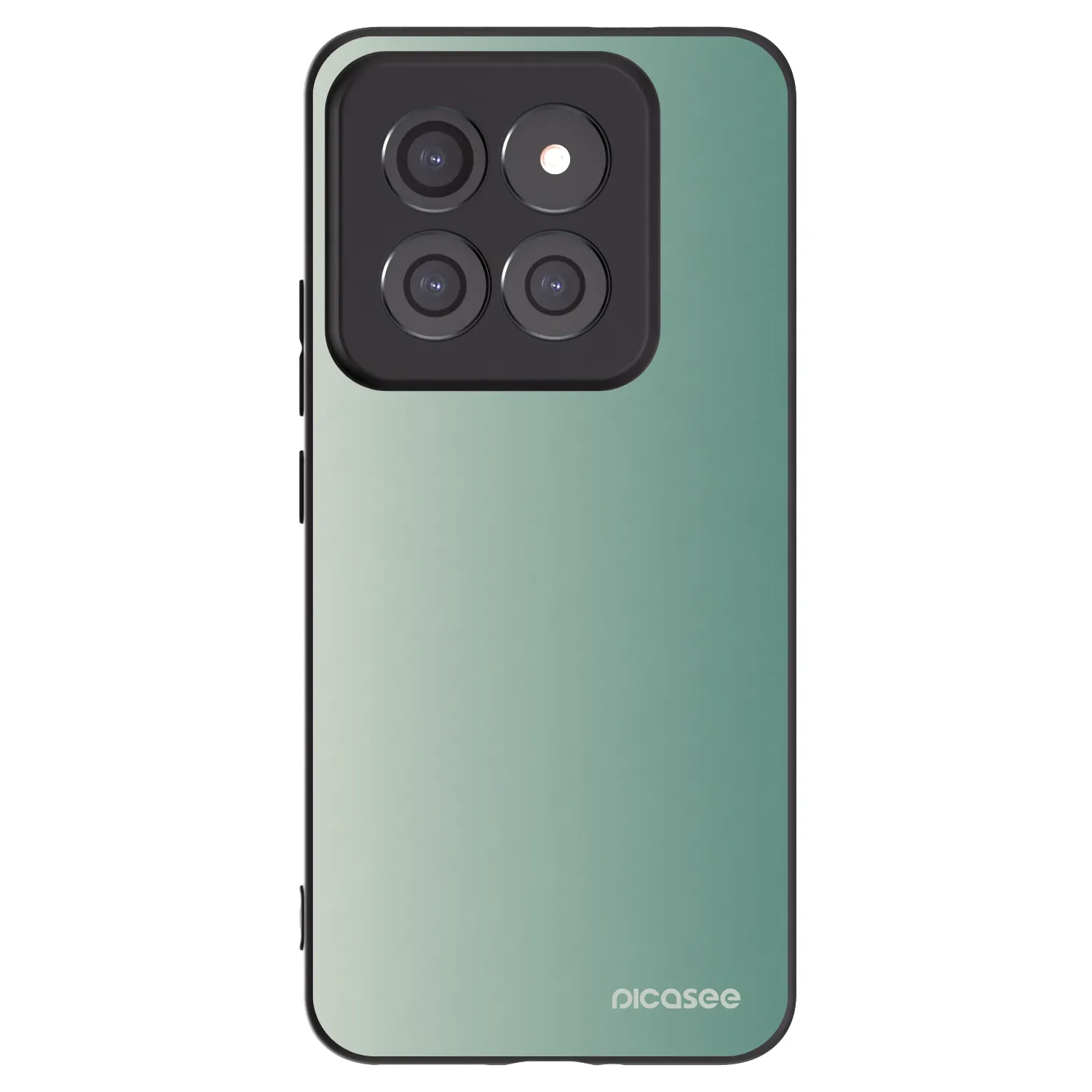 Picasee silikonowe czarne etui na Xiaomi 14 Pro - Misty Sage