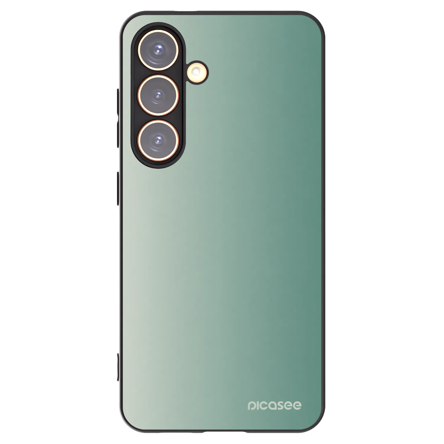 Picasee silikonowe czarne etui na Samsung Galaxy S24 S921B 5G - Misty Sage