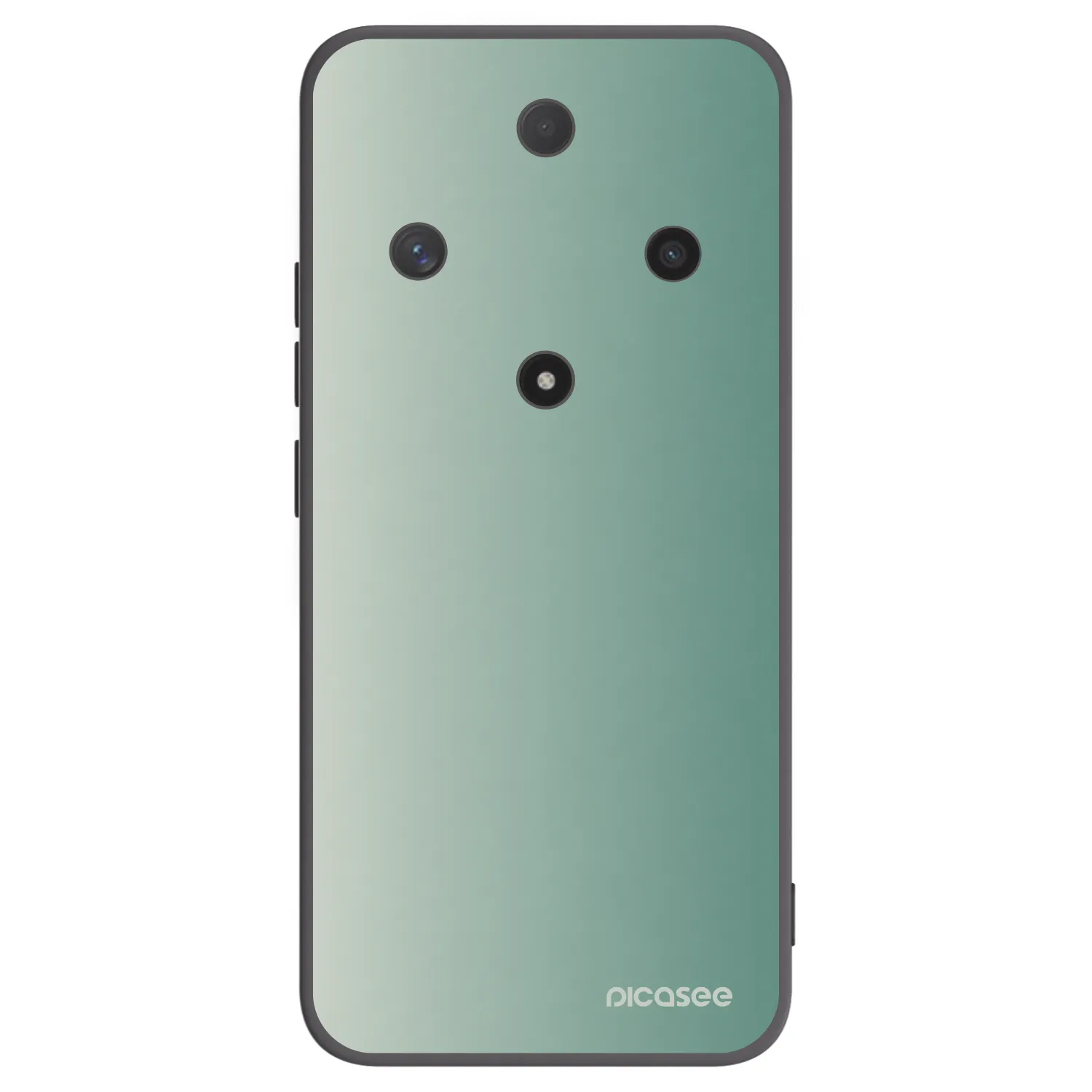 Picasee silikonowe czarne etui na Honor Magic6 Lite 5G - Misty Sage