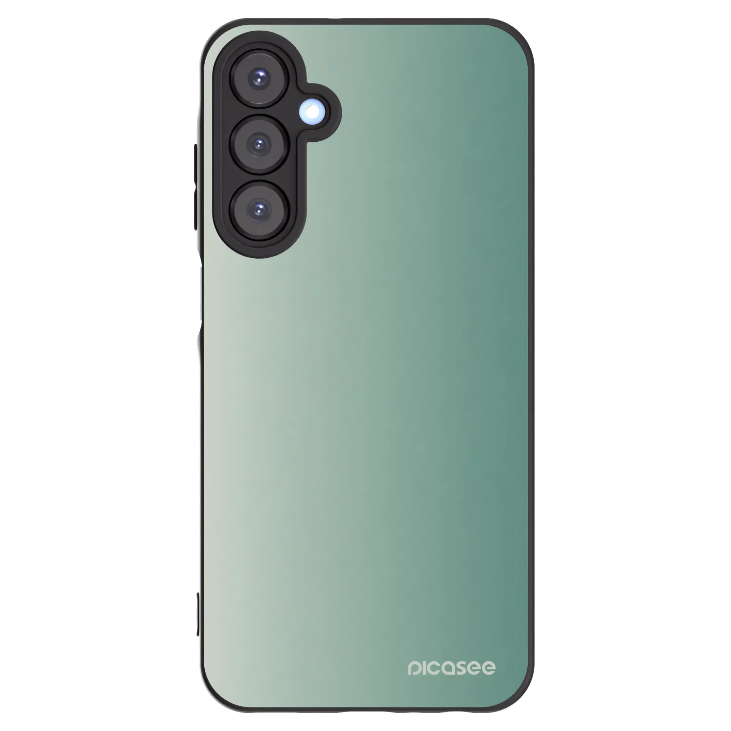 Picasee silikonowe czarne etui na Samsung Galaxy A25 A256B 5G - Misty Sage