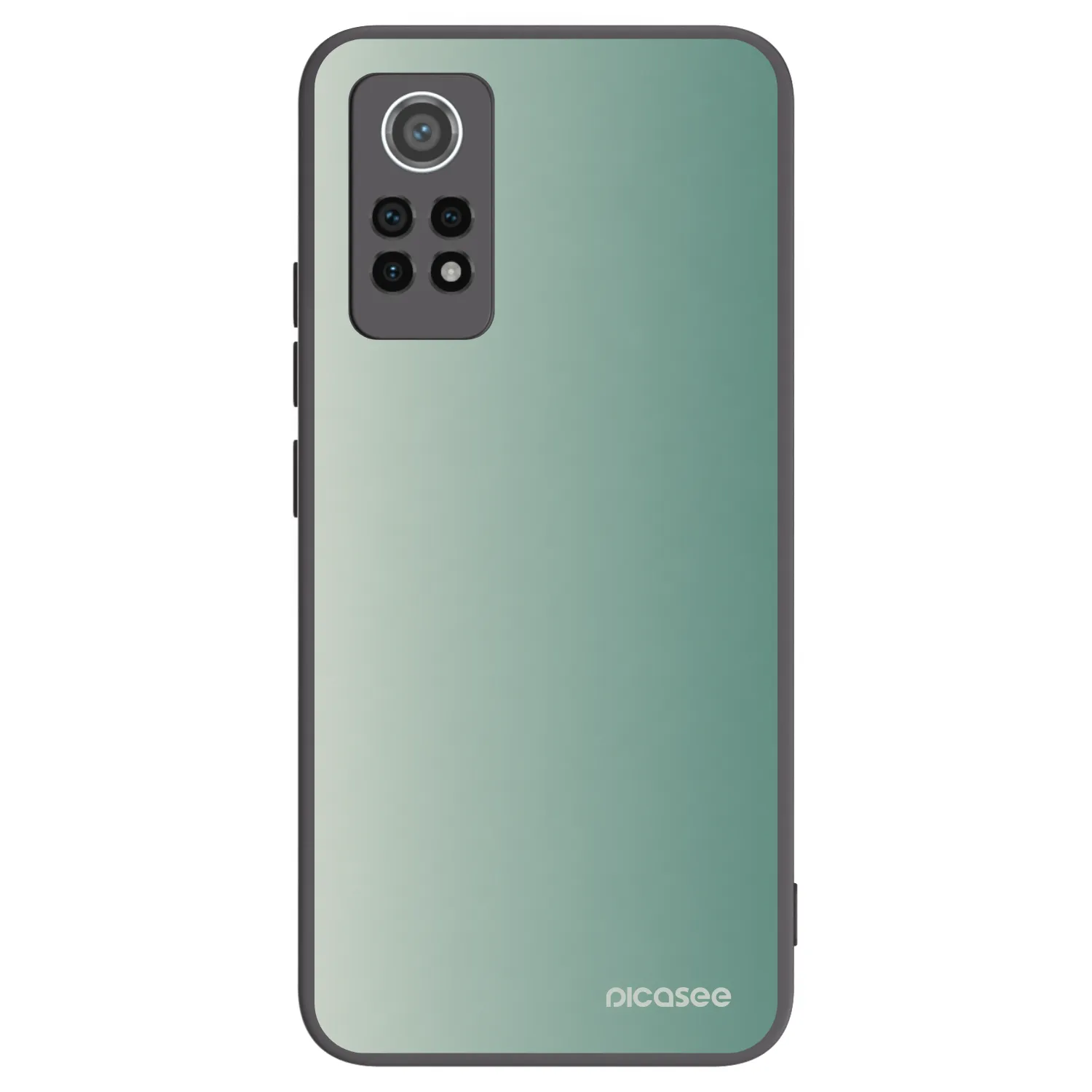 Picasee silikonowe czarne etui na Xiaomi Redmi Note 12 Pro 4G - Misty Sage