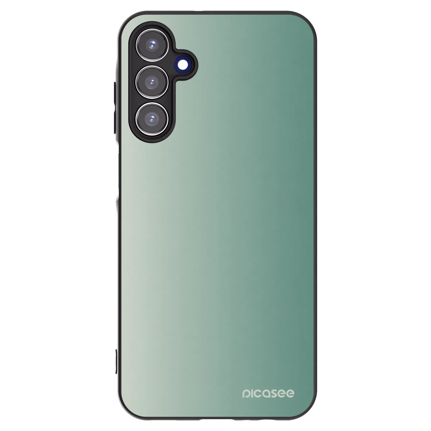 Picasee silikonowe czarne etui na Samsung Galaxy A15 A155F 4G - Misty Sage
