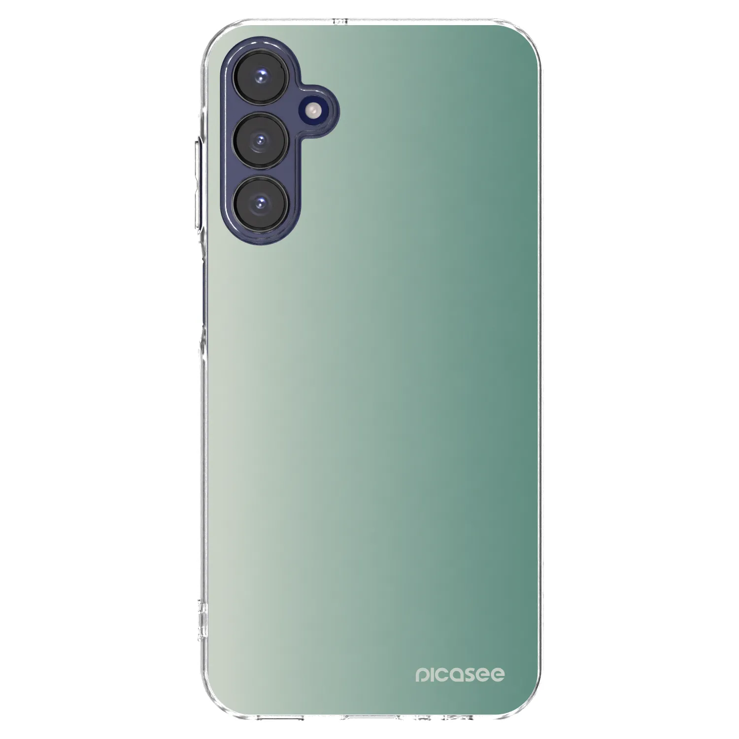 Picasee silikonowe przeźroczyste etui na Samsung Galaxy A15 A155F 4G - Misty Sage
