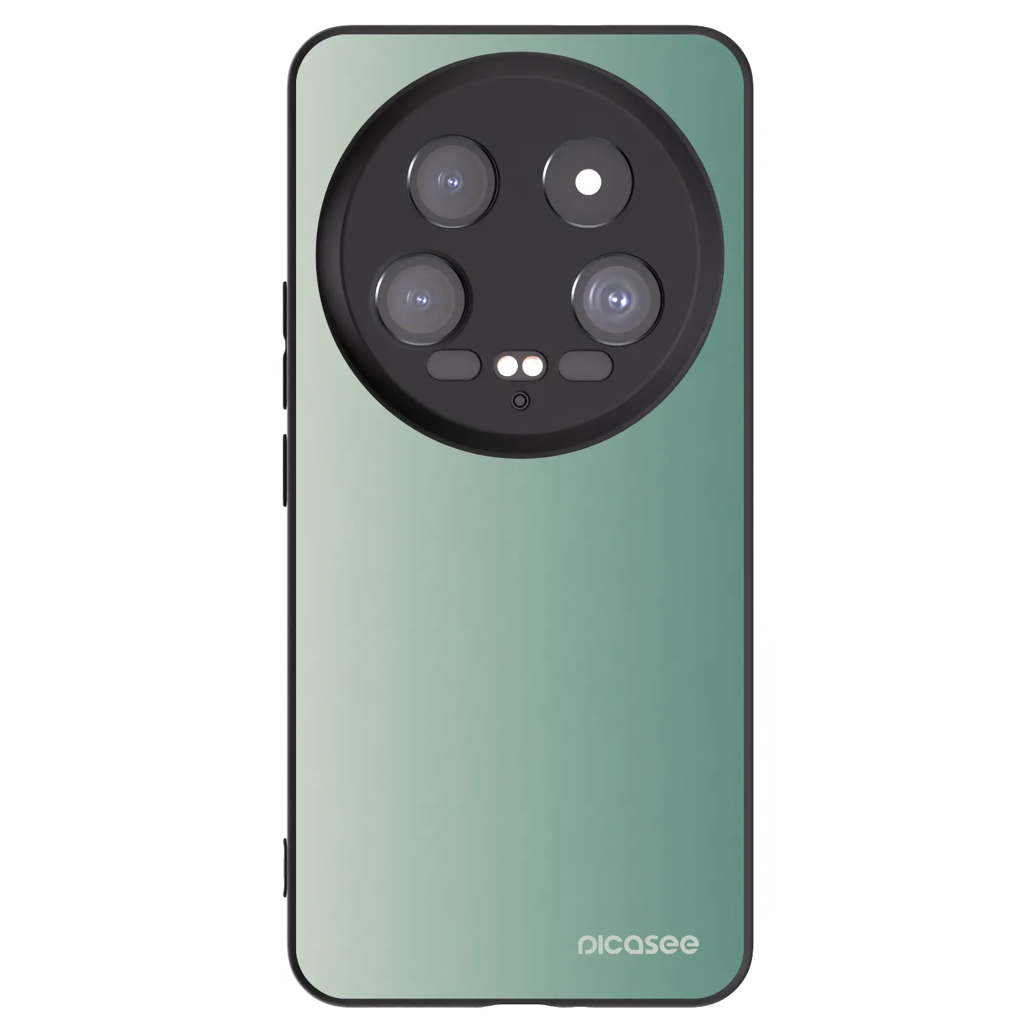 Picasee silikonowe czarne etui na Xiaomi 14 Ultra - Misty Sage