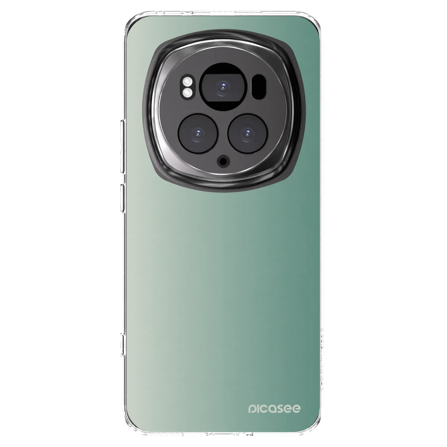 Picasee silikonowe przeźroczyste etui na Honor Magic6 Pro - Misty Sage