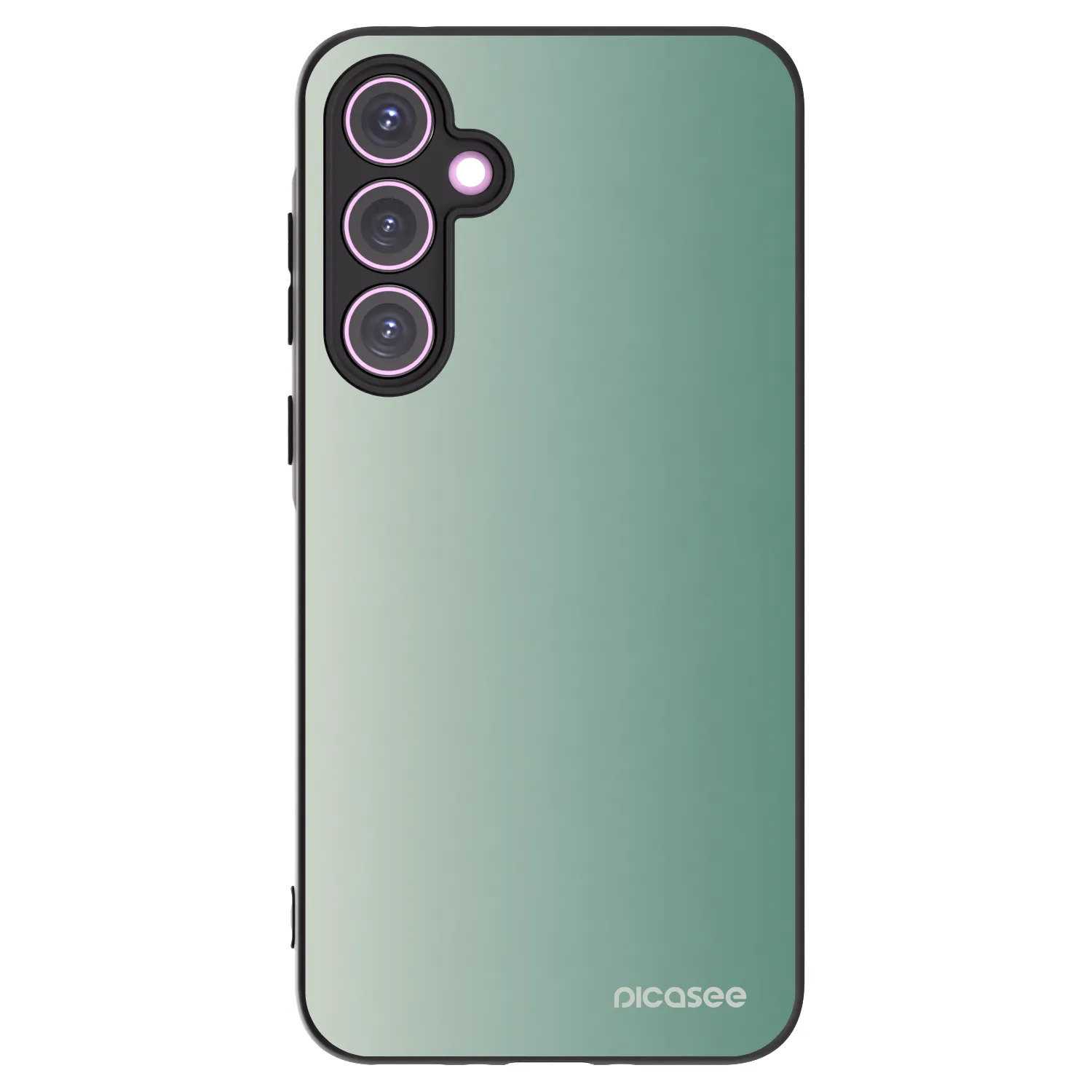 Picasee silikonowe czarne etui na Samsung Galaxy A35 5G A356B - Misty Sage