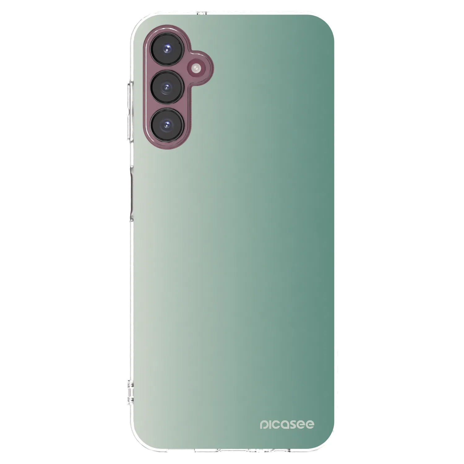 Picasee silikonowe przeźroczyste etui na Samsung Galaxy A05s A057G - Misty Sage