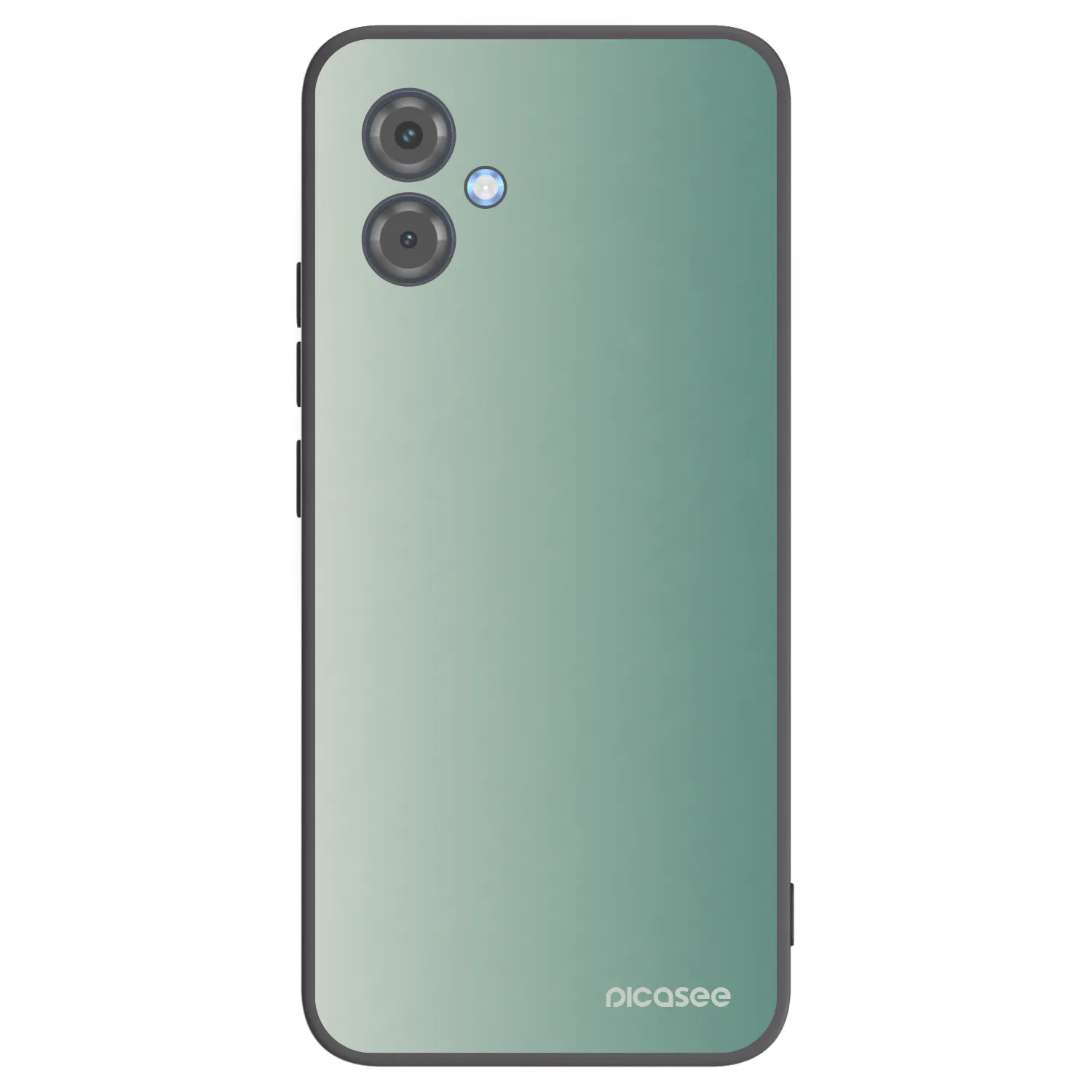 Picasee silikonowe czarne etui na Motorola Moto G14 - Misty Sage