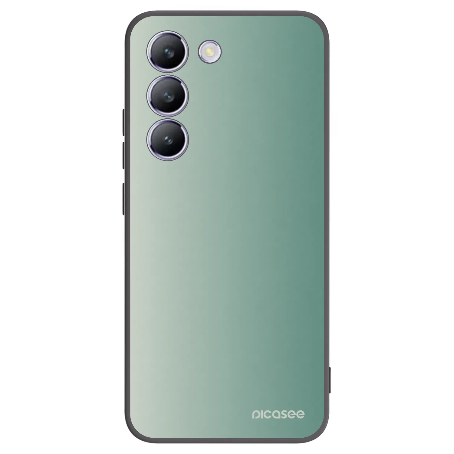 Picasee silikonowe czarne etui na Vivo V40 SE 5G - Misty Sage