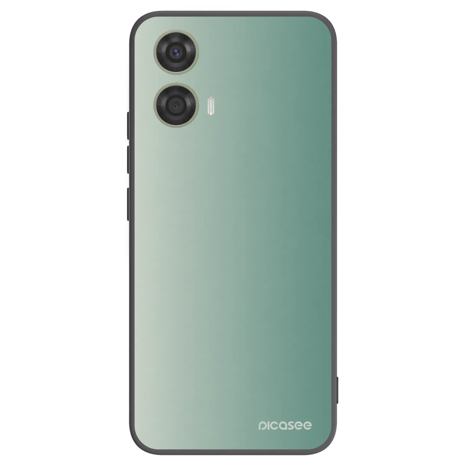 Picasee silikonowe czarne etui na Motorola Moto G24 - Misty Sage