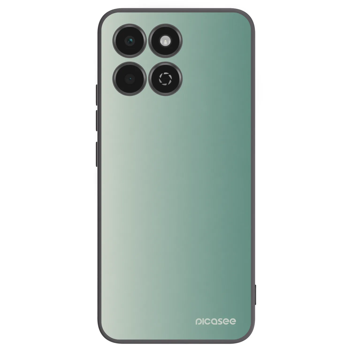 Picasee silikonowe czarne etui na Honor 200 Smart 5G - Misty Sage
