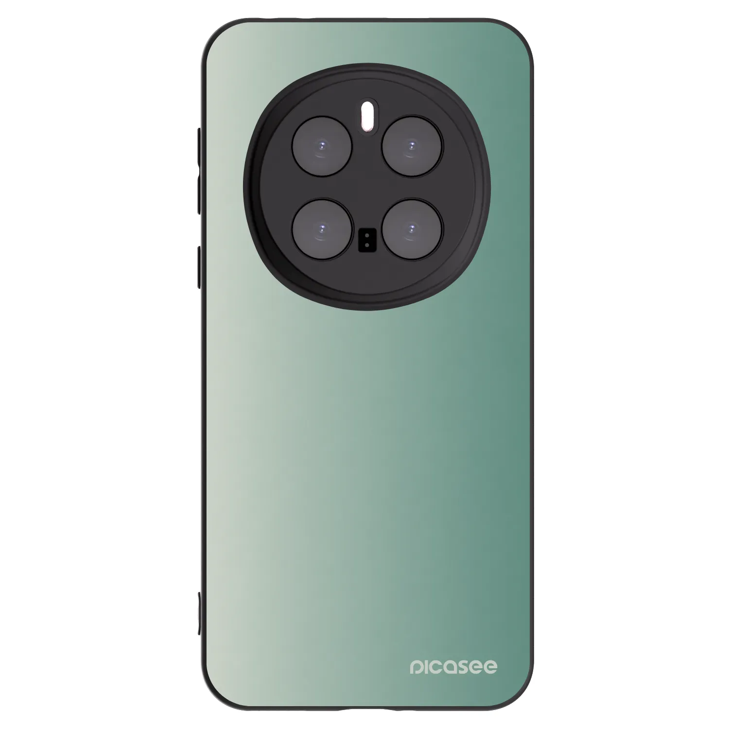 Picasee silikonowe czarne etui na Honor Magic7 Pro 5G - Misty Sage