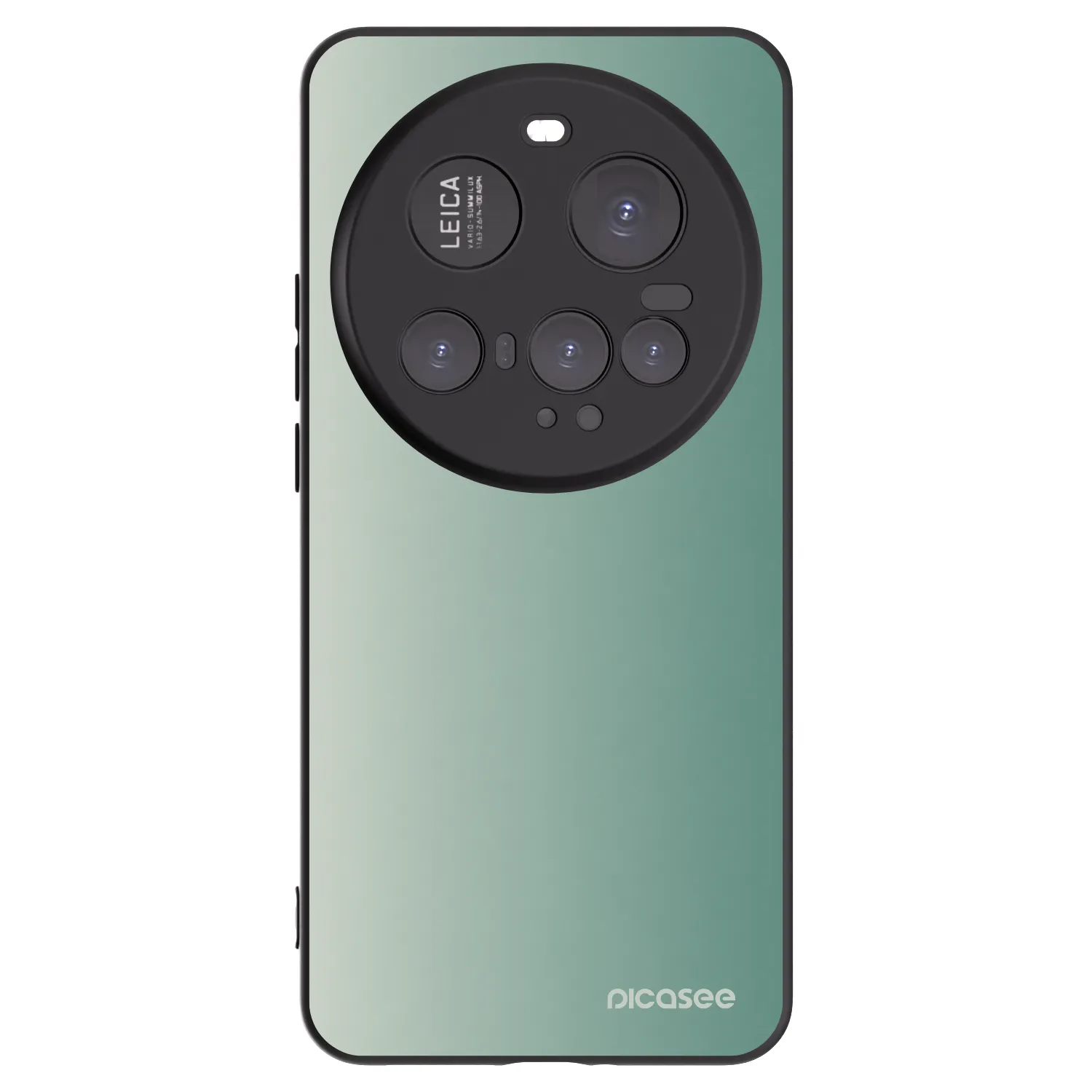 Picasee silikonowe czarne etui na Xiaomi 15 Ultra - Misty Sage