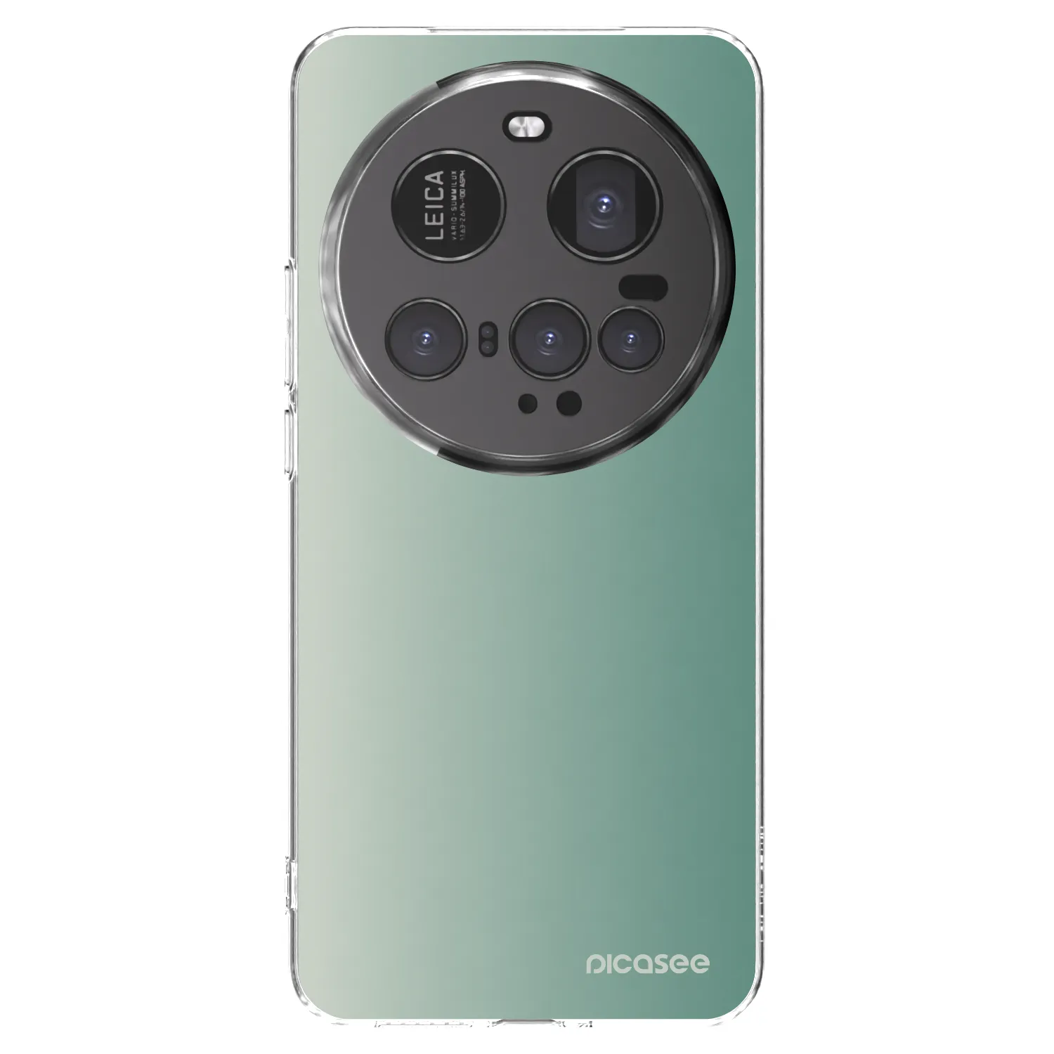 Picasee silikonowe przeźroczyste etui na Xiaomi 15 Ultra - Misty Sage