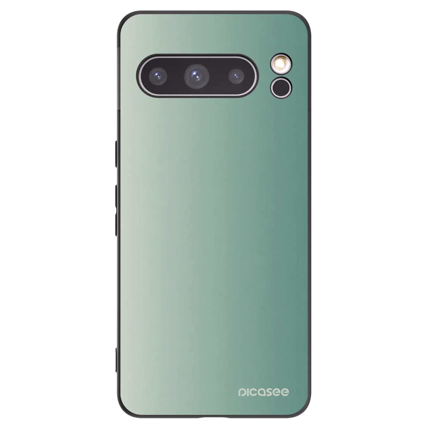 Picasee silikonowe czarne etui na Google Pixel 8 Pro - Misty Sage