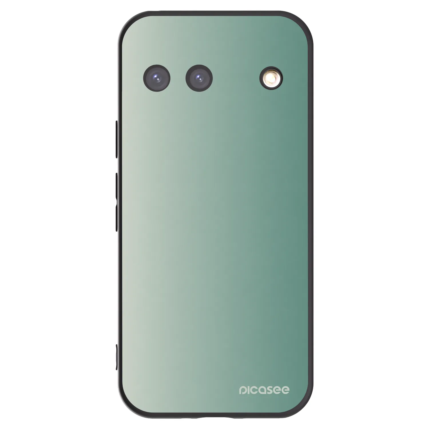 Picasee silikonowe czarne etui na Google Pixel 9 - Misty Sage