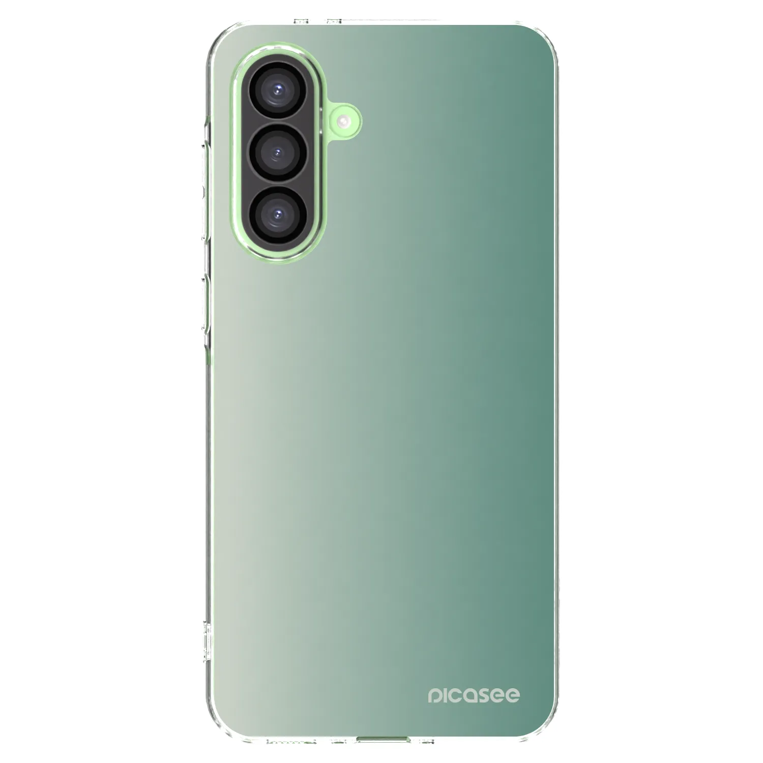 Picasee silikonowe przeźroczyste etui na Samsung Galaxy A26 5G A266B - Misty Sage