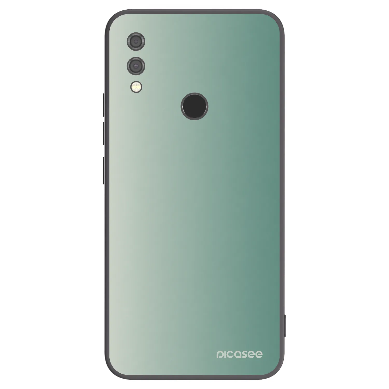Picasee silikonowe czarne etui na Xiaomi Redmi Note 7 - Misty Sage