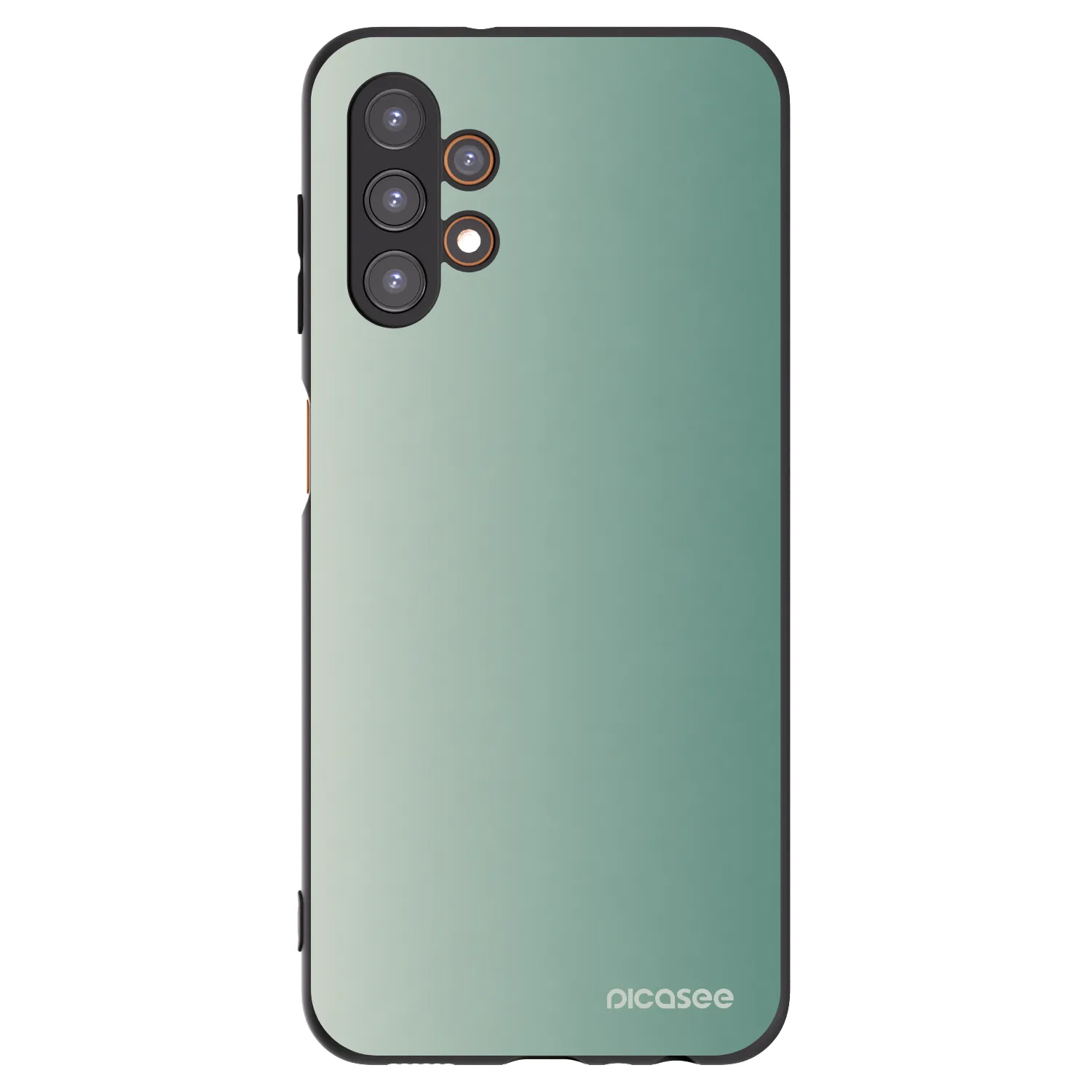 Picasee silikonowe czarne etui na Samsung Galaxy A13 5G - Misty Sage