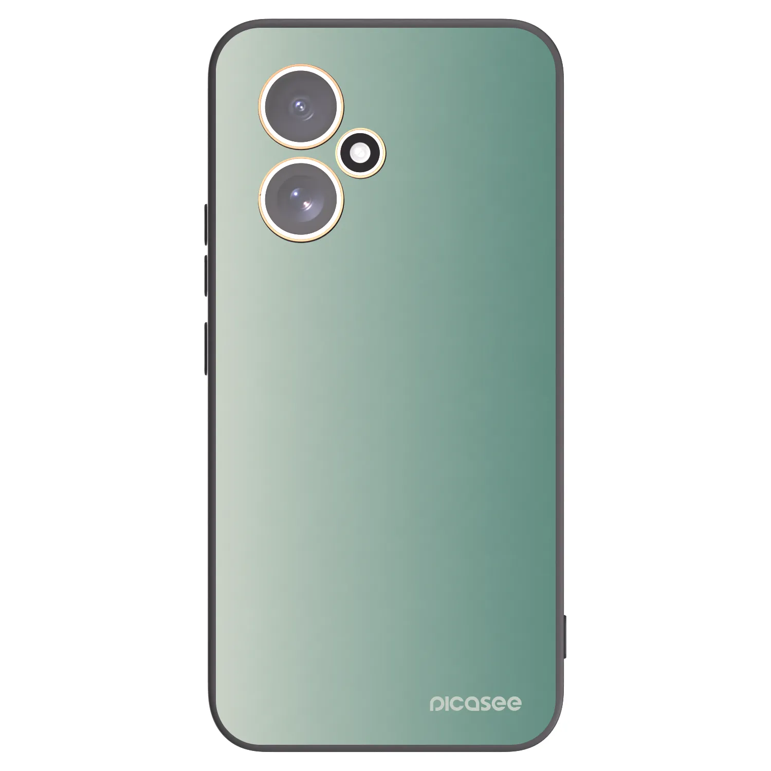Picasee silikonowe czarne etui na Honor 400 5G - Misty Sage