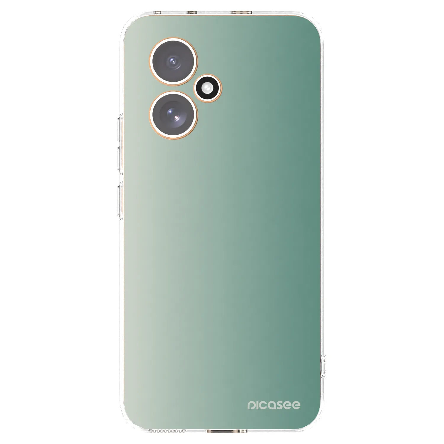 Picasee silikonowe przeźroczyste etui na Honor 400 5G - Misty Sage