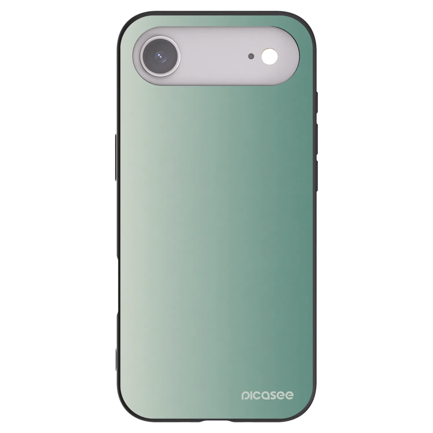 Picasee silikonowe czarne etui na Apple iPhone Air - Misty Sage