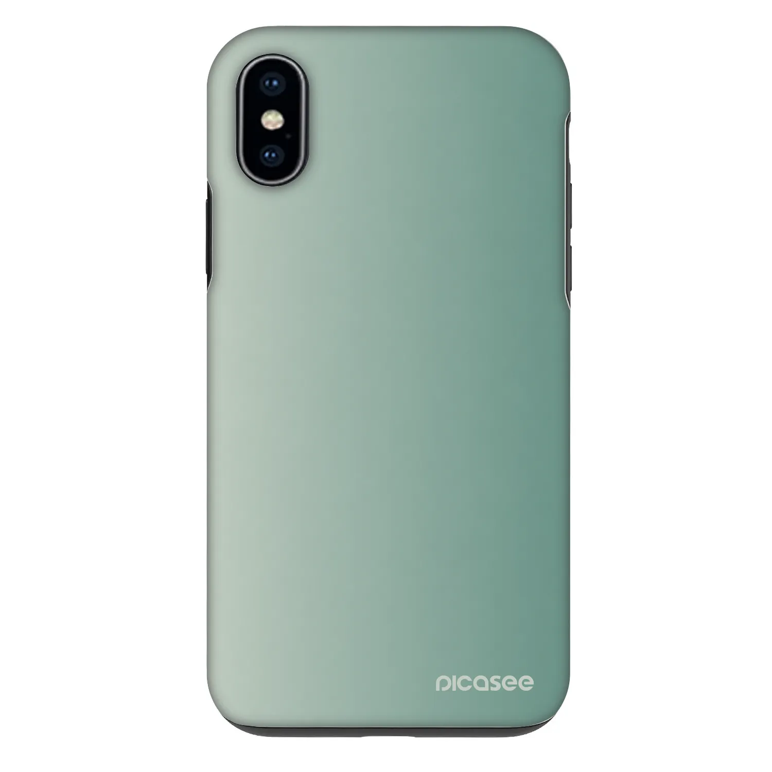 Picasee Fashion Case na Apple iPhone X/XS - Misty Sage
