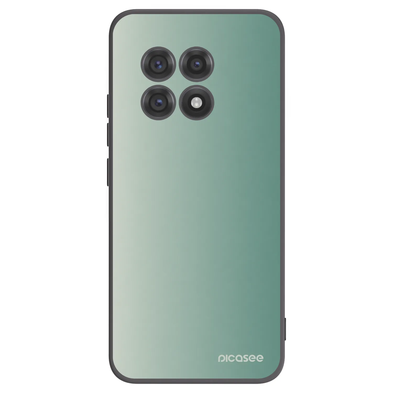Picasee silikonowe czarne etui na OnePlus 13R 5G - Misty Sage