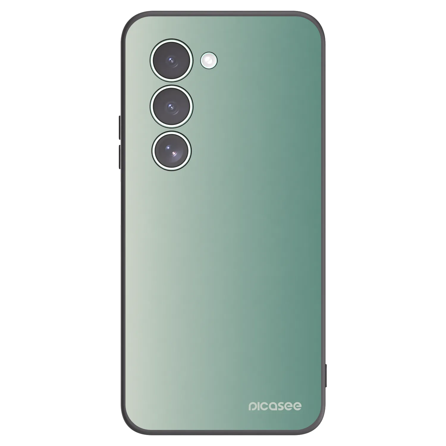 Picasee silikonowe czarne etui na Xiaomi Redmi 15 5G - Misty Sage