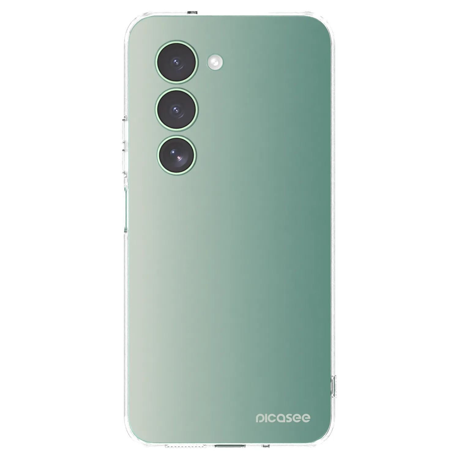 Picasee silikonowe przeźroczyste etui na Xiaomi Redmi 15 5G - Misty Sage