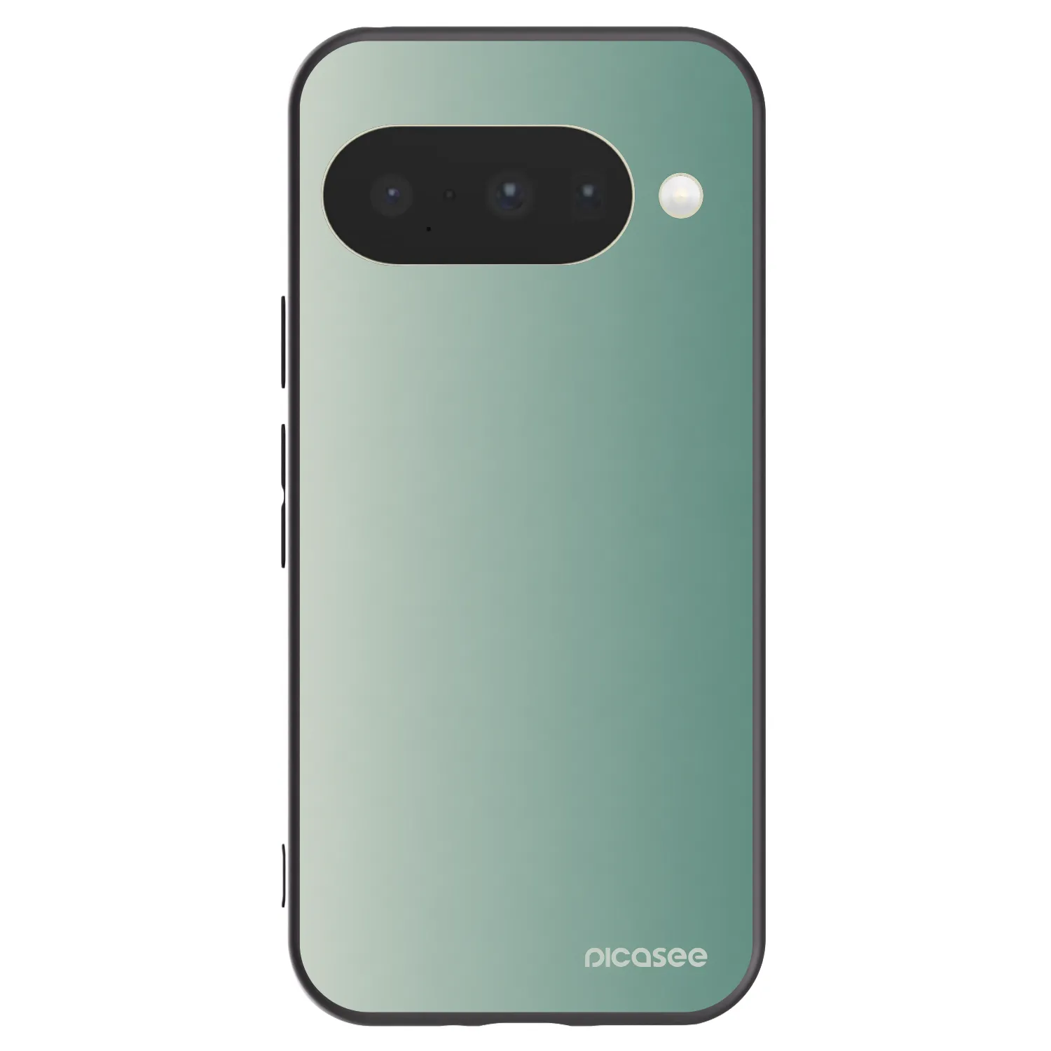 Picasee silikonowe czarne etui na Google Pixel 10 - Misty Sage