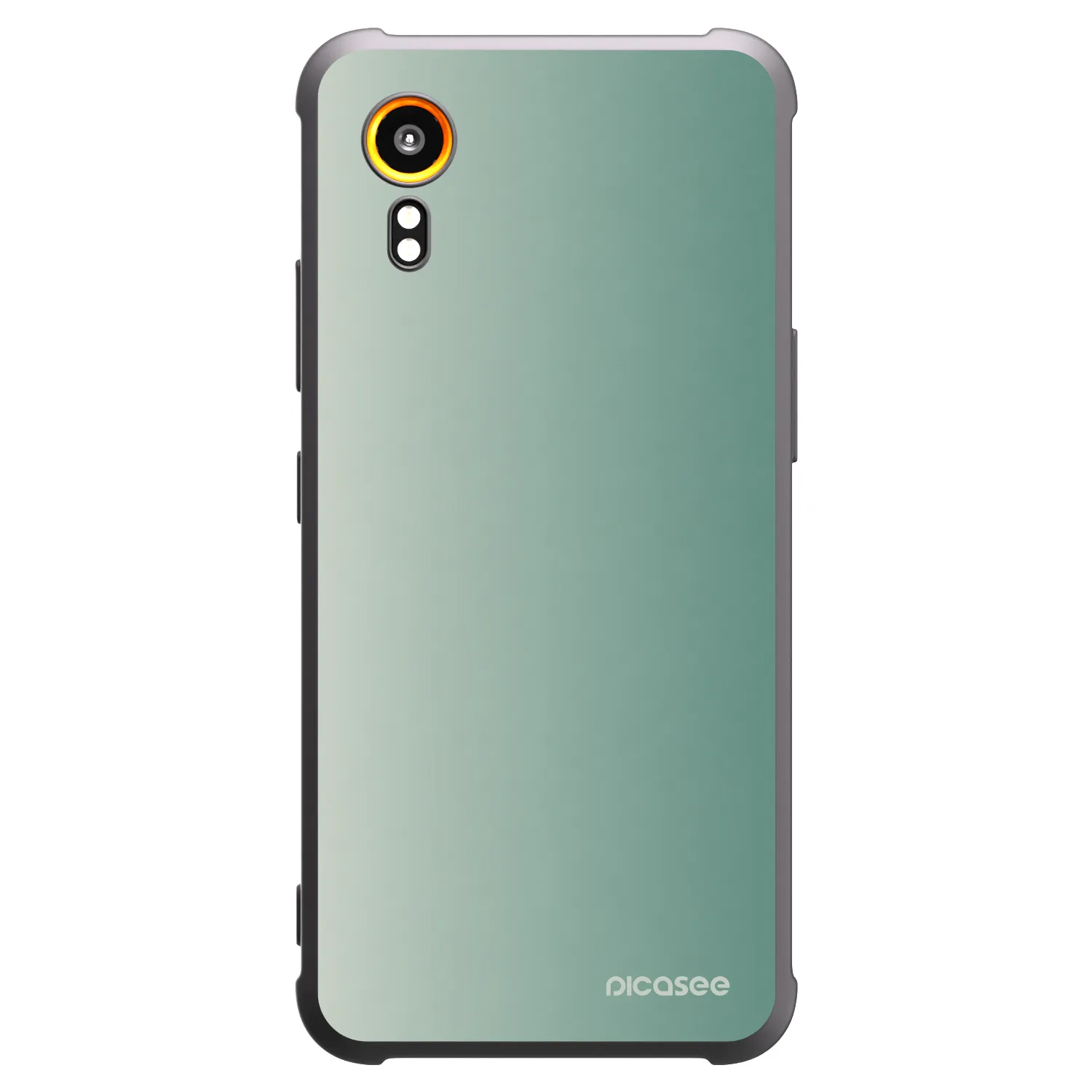 Picasee silikonowe czarne etui na Samsung Galaxy XCover 7 - Misty Sage