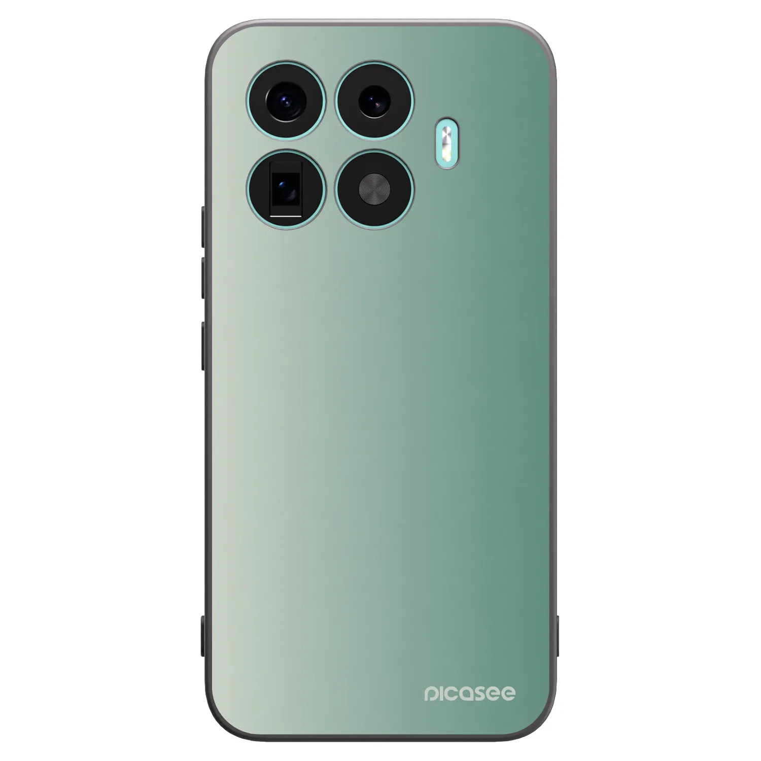 Picasee silikonowe czarne etui na Xiaomi 17T Pro - Misty Sage