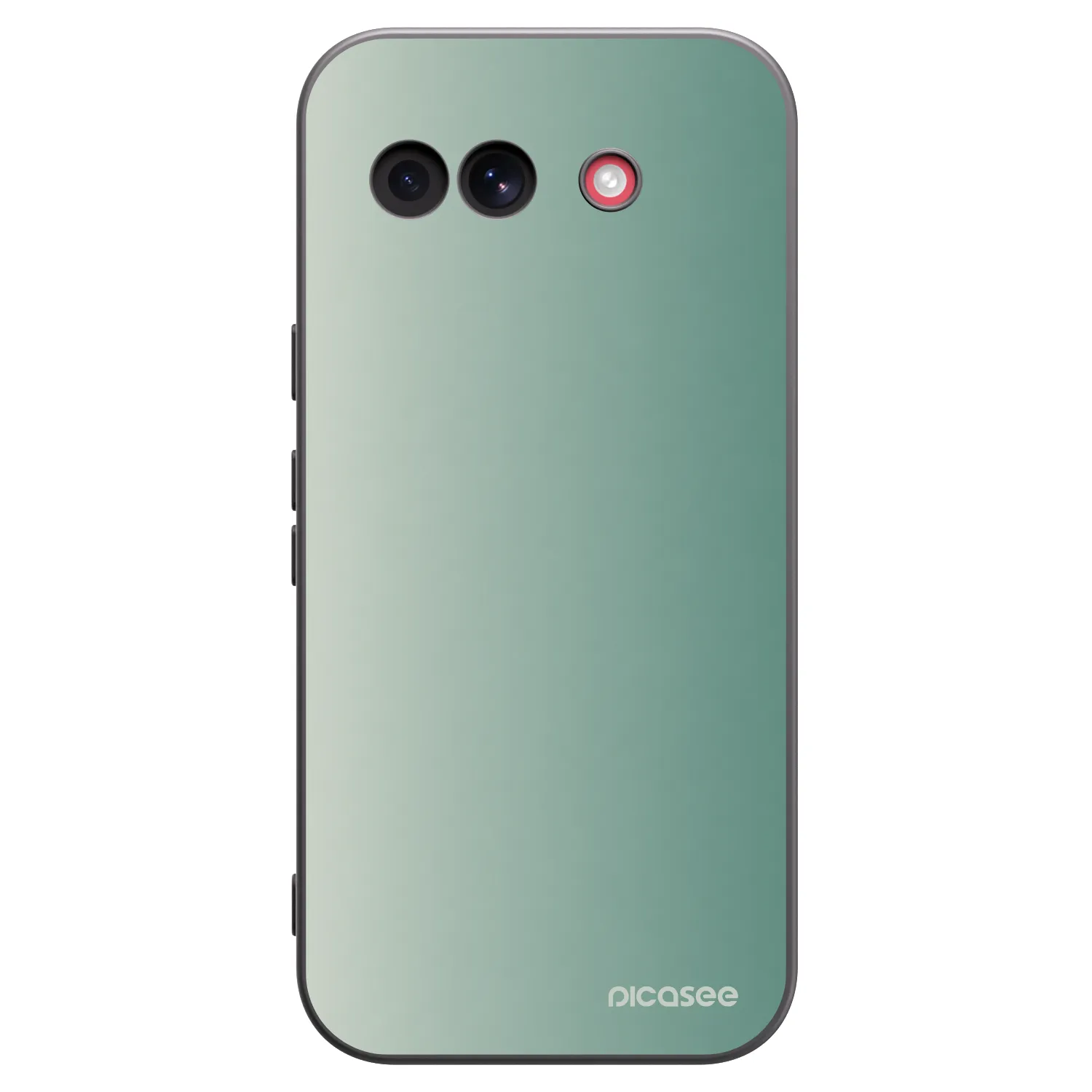 Picasee silikonowe czarne etui na Google Pixel 10a - Misty Sage