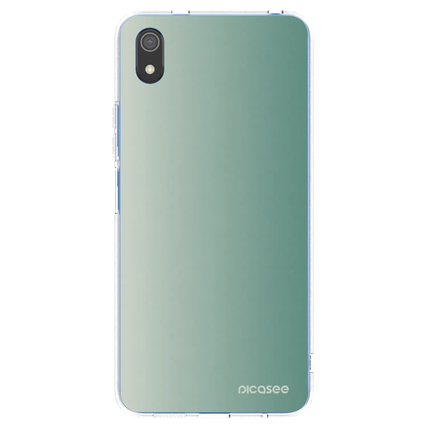 Picasee silikonowe przeźroczyste etui na Xiaomi Redmi 7A - Misty Sage