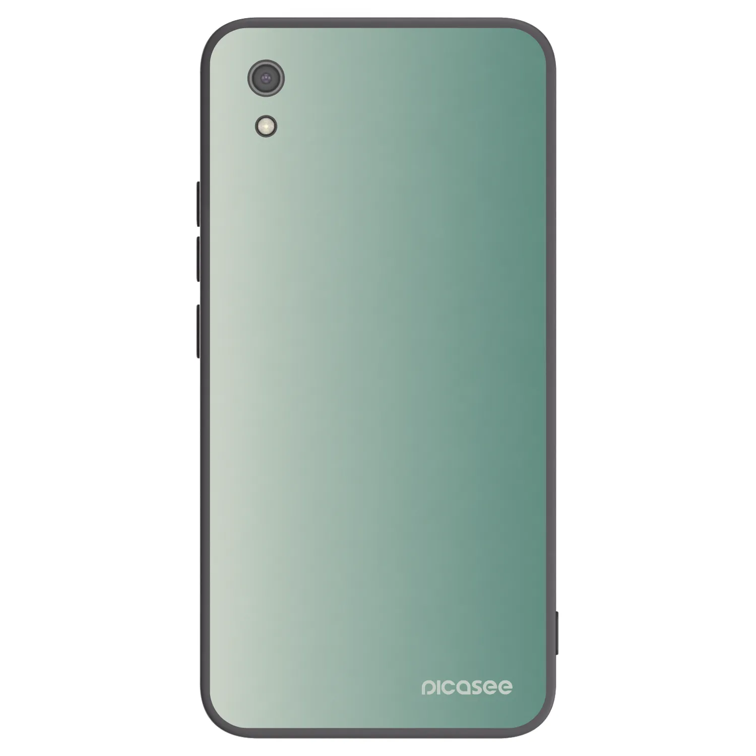 Picasee silikonowe czarne etui na Xiaomi Redmi 7A - Misty Sage