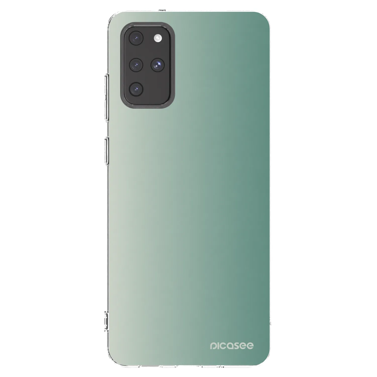 Picasee silikonowe przeźroczyste etui na Samsung Galaxy S20+ G985F - Misty Sage